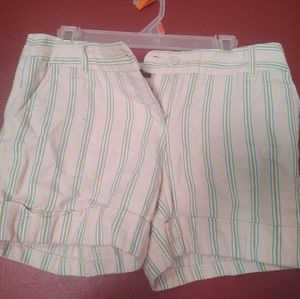 Stripped shorts sz6